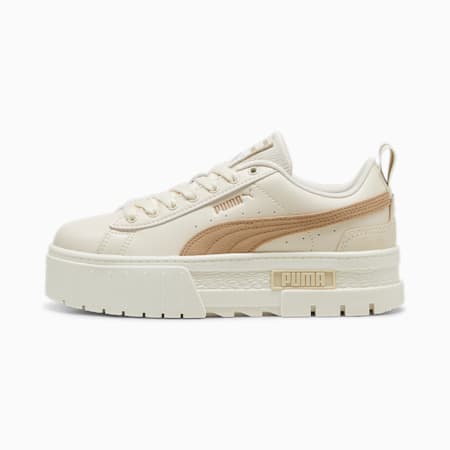 Sneakers Mayze OW da donna, Alpine Snow-Prairie Tan-Warm White, small