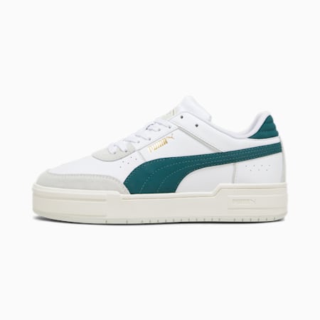 รองเท้าผ้าใบอเนกประสงค์ CA Pro Sport, PUMA White-Sedate Gray-Malachite, small-THA