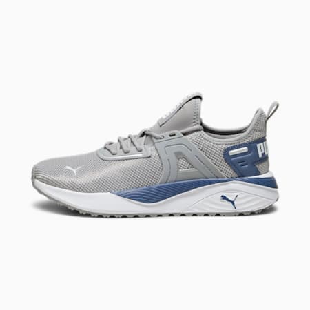 Pacer 23 Tech Overload Sneakers, Concrete Gray-Inky Blue-PUMA White, small-SEA