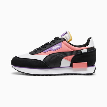 Future Rider Play On Sneakers, PUMA White-Passionfruit, small