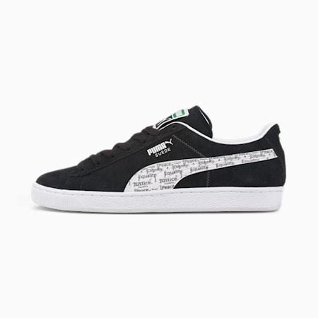 Suede Icons Of Unity 2 Unisex Sneakers, PUMA Black-PUMA White, small-AUS