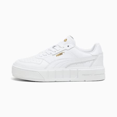 Cali Court Leather Women's Sneakers, PUMA White, small-NZL