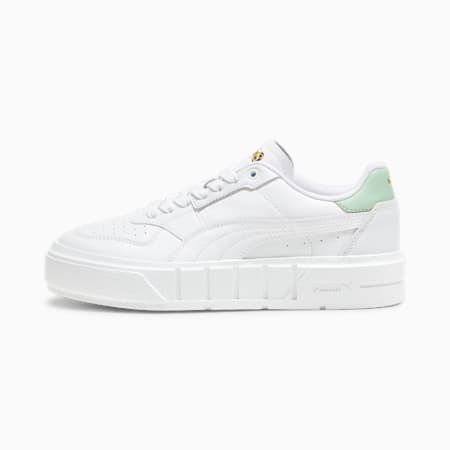 Damskie sneakersy PUMA Cali Court Leather, PUMA White-Fresh Mint, small