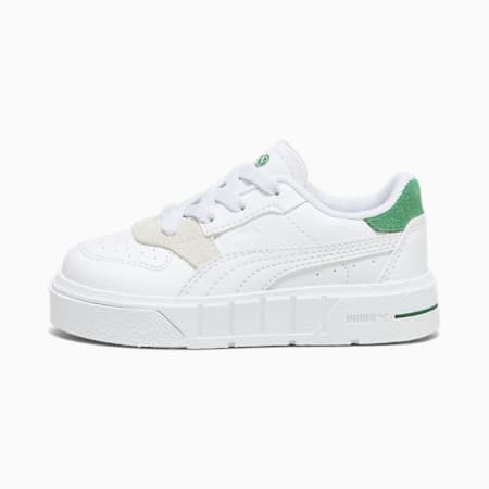 Cali Court Match Sneakers - Girls 0-4 years, PUMA White-Archive Green, small-AUS