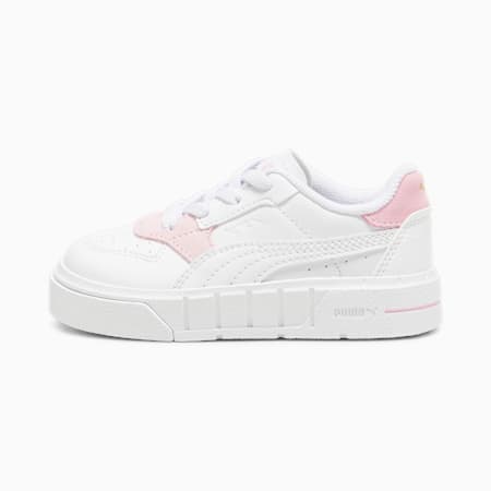 Zapatillas Cali Court Match para niñas pequeñas, PUMA White-Pink Lilac, small