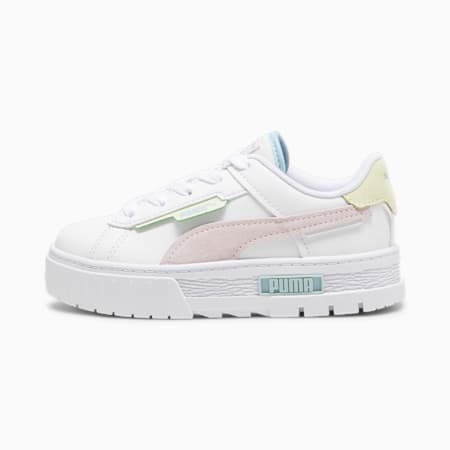 Sneaker Mayze Crashed da bambina, PUMA White-Whisp Of Pink, small