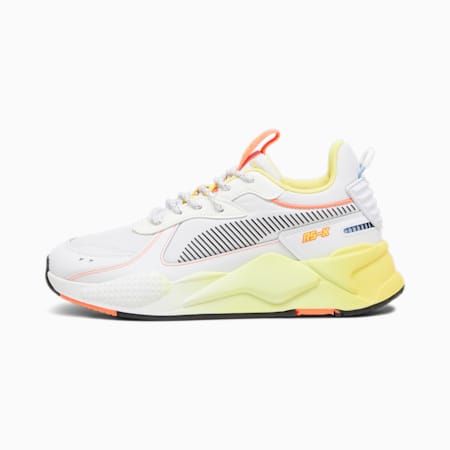 Sepatu Sneaker RS-X Underground Drift, PUMA White-Yellow Blaze, small-IDN