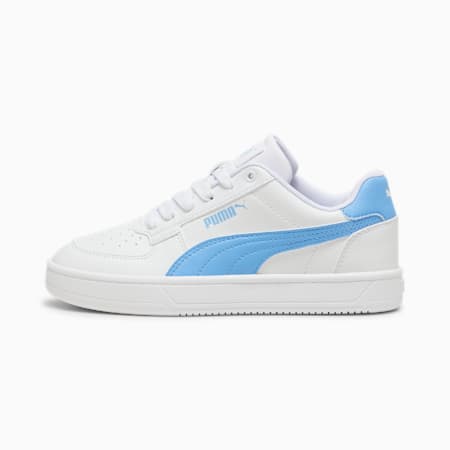 PUMA Caven 2.0 Youth Sneakers, PUMA White-Team Light Blue-PUMA Black, small