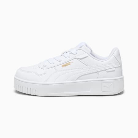 Baskets Carina Street Enfant, PUMA White-PUMA White-PUMA Gold, small