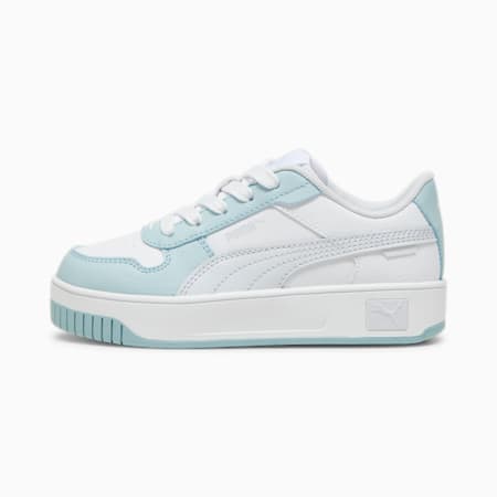 Carina Street sneakers voor kinderen, PUMA White-Silver Mist, small