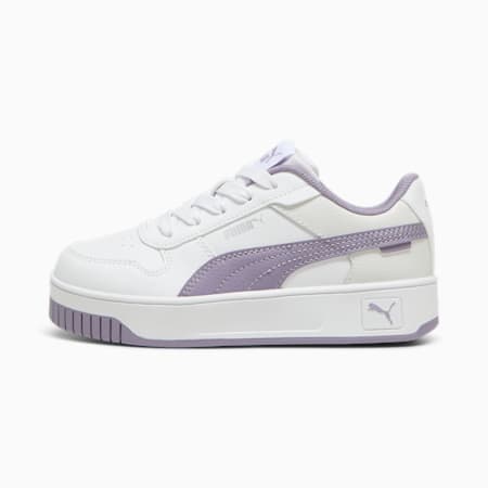 Carina Street sneakers voor kinderen, PUMA White-Pale Plum-PUMA Silver, small