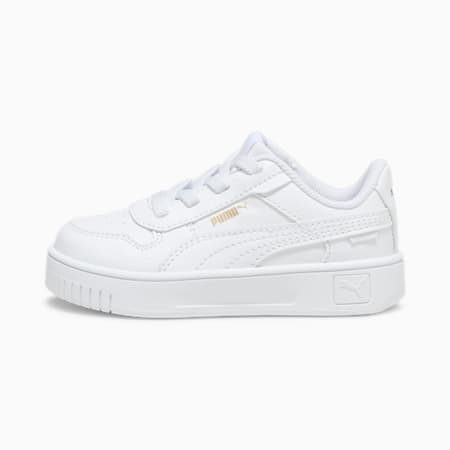 Carina Street Sneakers Babys, PUMA White-PUMA White-PUMA Gold, small