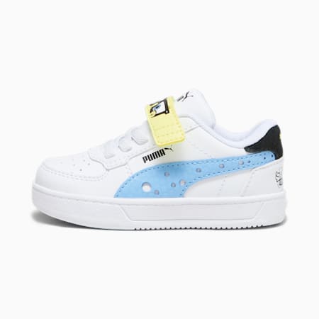 PUMA x SPONGEBOB SCHWAMMKOPF Caven 2.0 Sneaker Baby, PUMA White-PUMA Black-Peach Smoothie-Lemon Meringue, small