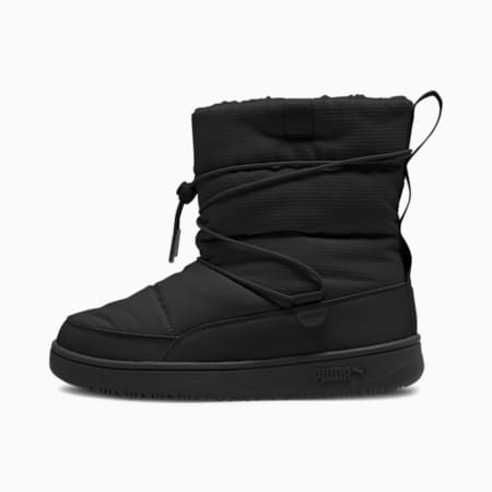 Snowbae Boots Women, PUMA Black-Shadow Gray, small