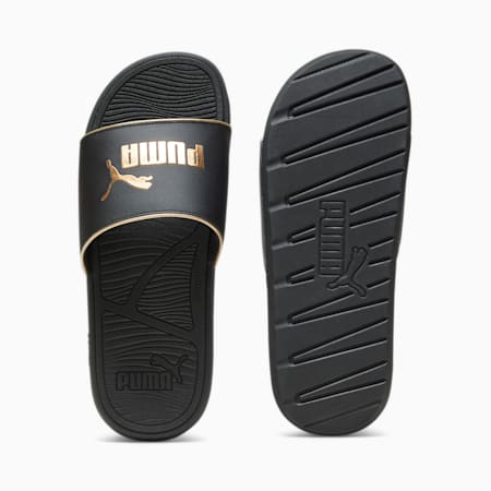 Cool Cat 2.0 Pop Up Metal Slides, PUMA Black-PUMA Gold, small-SEA