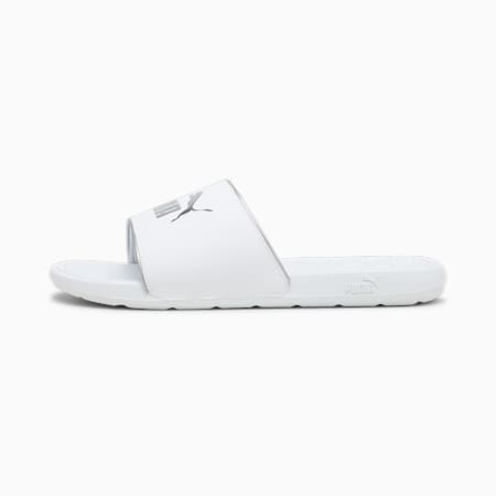 Puma white slippers discount