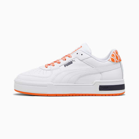 CA Pro Côte d'Ivoire Football Sneakers, PUMA White-PUMA White-Rickie Orange, small-DFA