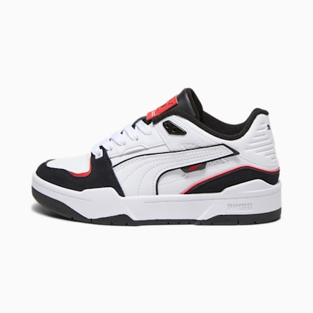 Baskets Slipstream Bball Mix Enfant et Adolescent, PUMA White-PUMA Black, small