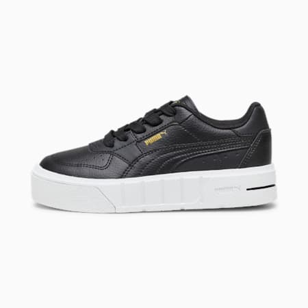 Baskets en cuir PUMA Cali Court Enfant, PUMA Black-PUMA White, small