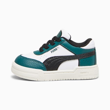 CA Pro Sport Leather Sneakers - Infants 0-4 years, PUMA White-Malachite-PUMA Black, small-AUS