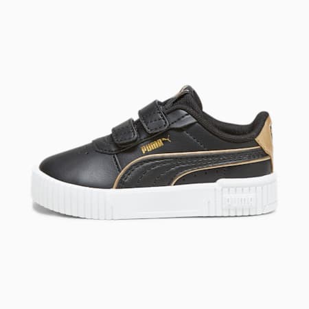 Carina 2.0 Pop Up Sneakers - Girls 0-4 years, PUMA Black-PUMA Gold-PUMA White, small-AUS