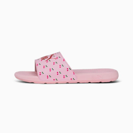 Cool Cat 2.0 Cherry Youth Slides, Frosty Pink-Rose Gold-Pinktastic-Archive Green, small-SEA