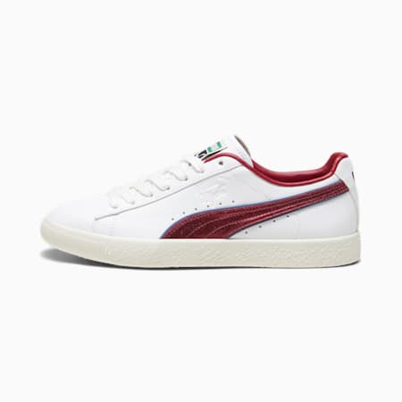 Clyde Varsity Sneakers, PUMA White-Team Regal Red, small