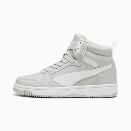 Sneaker PUMA Rebound V6 WTR da ragazzi, Cool Light Gray-PUMA White, small