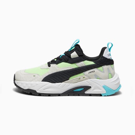 Chaussures homme Puma RS-X Geek - Blanc/Vert/Violet - 391174 05