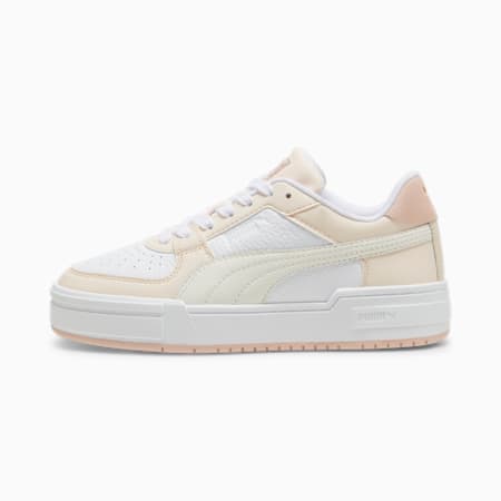 CA Pro Women's Sneakers, PUMA White-Warm White-Rosebay, small-AUS