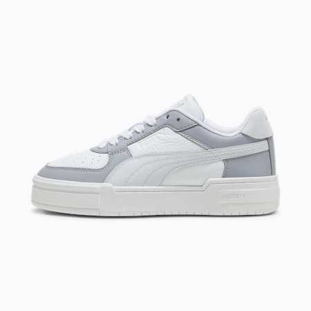 CA Pro Women's Sneakers, PUMA White-Silver Mist-Gray Fog, small