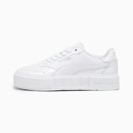 รองเท้าผ้าใบผู้หญิง PUMA Cali Court Patent, PUMA White, small-THA