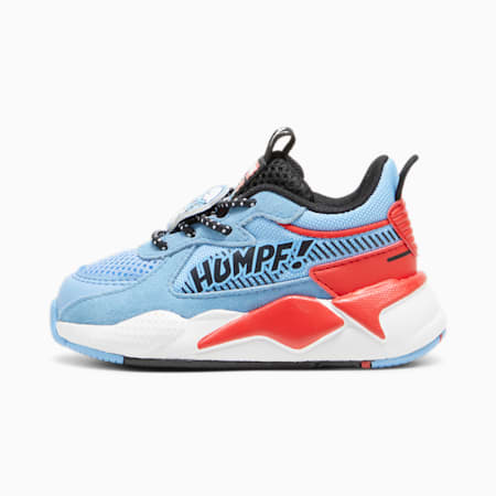 PUMA x THE SMURFS RS-X Toddlers' Sneakers, Team Light Blue-PUMA Red, small
