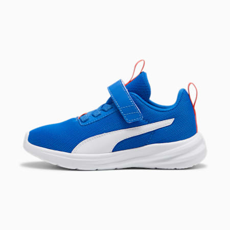 Baskets à fermeture facile PUMA Rickie Runner Enfant, PUMA Team Royal-PUMA White, small