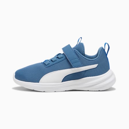 Baskets à fermeture facile PUMA Rickie Runner Enfant, Blue Horizon-PUMA White-Hyperlink Blue, small