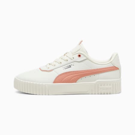 Carina 2.0 Lux Women's Sneakers, Warm White-Deeva Peach-PUMA Silver, small-SEA