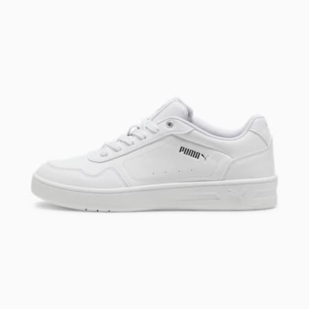 Court Classy Women's Sneakers, PUMA White-PUMA Silver, small-AUS