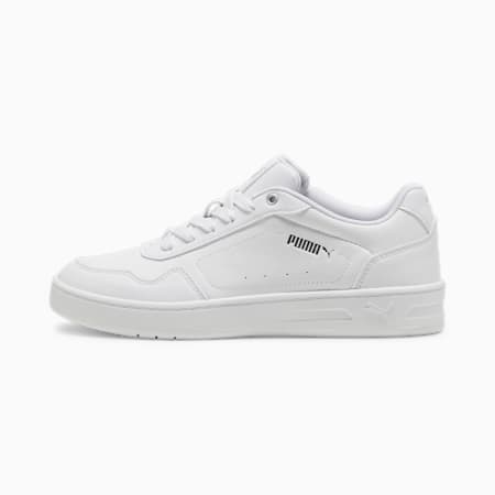 Sneakers Court Classy, PUMA White-PUMA Silver, small