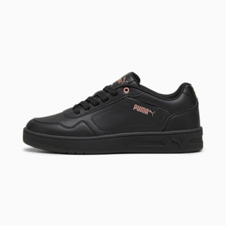 Court Classy Women's Sneakers, PUMA Black-Rose Gold, small-NZL