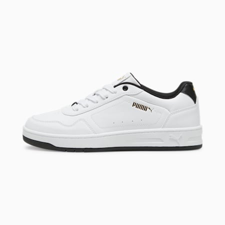 Tenis para mujer Court Classy, PUMA White-PUMA Black-PUMA Gold, small