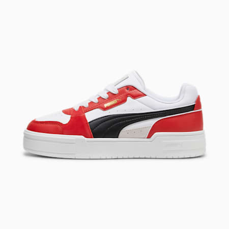 CA Pro Lux III Sneakers, PUMA White-For All Time Red-PUMA Black, small
