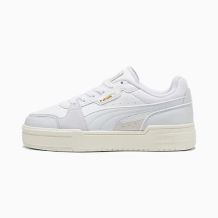 CA Pro Lux III Unisex Sneakers, PUMA White-Silver Mist-Warm White, small-AUS