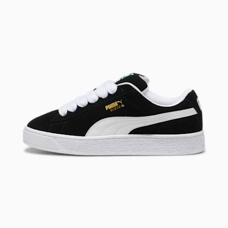 Sepatu Sneaker Suede XL, PUMA Black-PUMA White, small-IDN