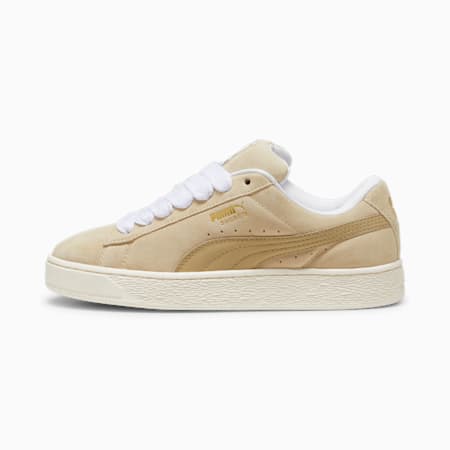 Suede XL Unisex Sneakers, Putty-Warm White, small-AUS