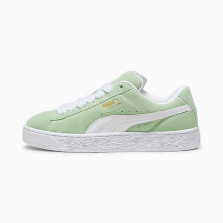 Sneakersy Suede XL Unisex, Pure Green-PUMA White, small