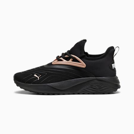 נעלי ספורט לנשים Pacer Beauty, PUMA Black-Rose Gold-PUMA White, small-DFA