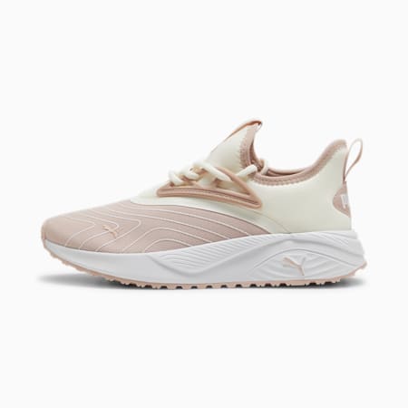 Pacer Beauty Women's Sneakers, Rose Quartz-Frosted Ivory-Rose Gold, small-DFA