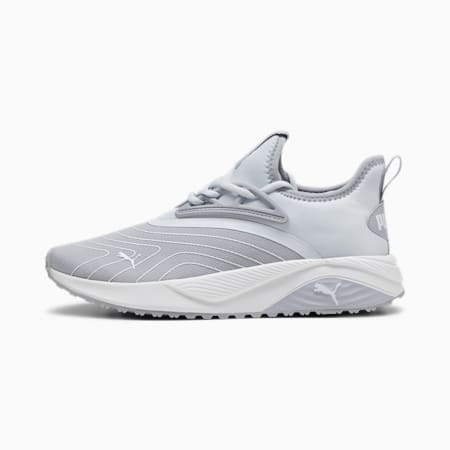 נעלי ספורט לנשים Pacer Beauty, Gray Fog-Silver Mist-PUMA White, small-DFA