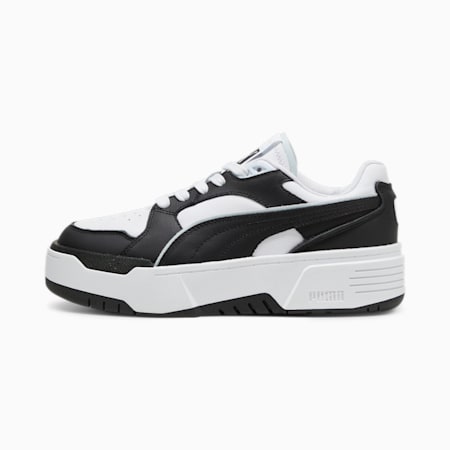 CA. รองเท้าผ้าใบผู้หญิง Flyz, PUMA Black-PUMA White, small-THA