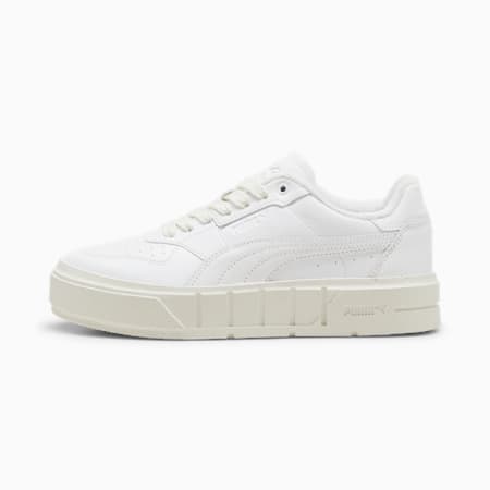 PUMA Cali Court Club 48 Women's Sneakers, PUMA White-Warm White, small